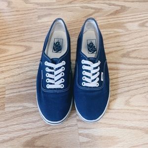 VANS Navy Lo Pros